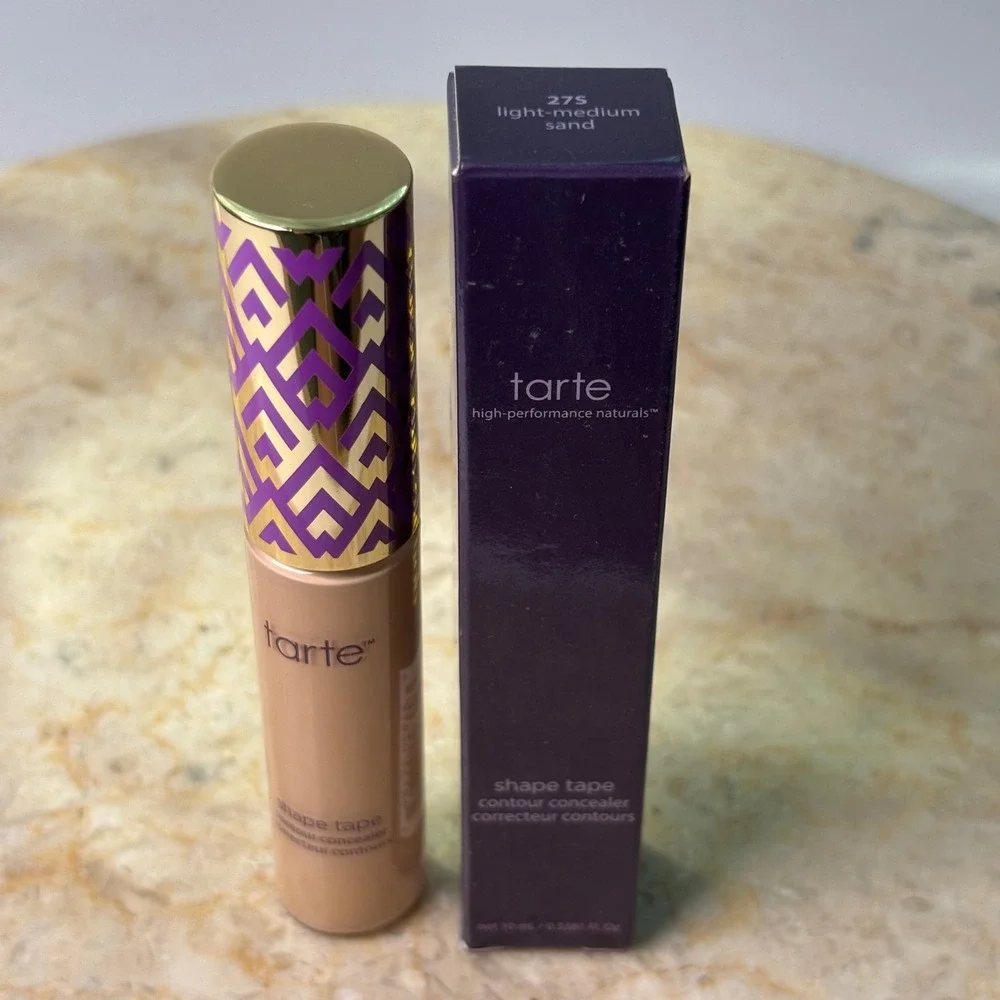Tarte‎ Shape Tape Contour Concealer 10ml 27S Light-Medium Sand Full Coverage